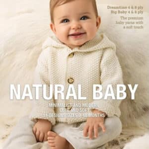 TAYC Patons 4ply + 8ply Natural Baby Pattern Book