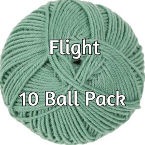 Flight Merino Lite 4ply Katydid 10 Pack
