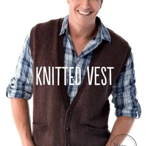 TAYC Panda 8ply Knitted Vest Mens