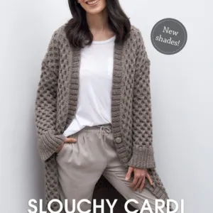 TAYC Patons 12ply Slouchy Cardi