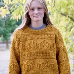 Lisa F Vintage 12ply Anslie Sweater