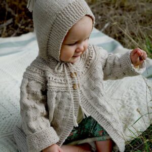 Baby Cakes 8ply Angel Jacket