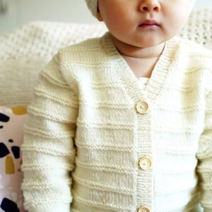 Baby Cakes 4ply Augusta Cardi and Hat