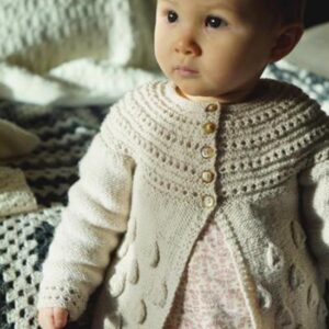 Baby Cakes 4ply Princess Georgiana Cardi