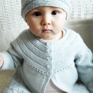 Baby Cakes 4ply Princess Amelia Ann Cardi and Hat