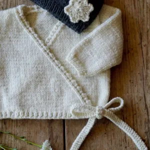 Baby Cakes 8ply Sophia Wrap and Beanie