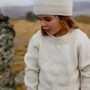 Little Cupcakes 8ply Alaska Sweater and Hat