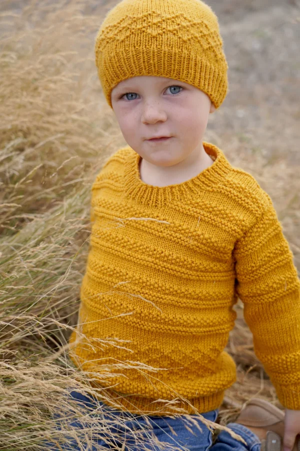 LITTLE CUPCAKES Goldie Sweater and Hat