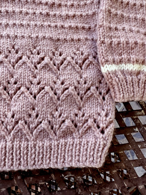Little Cupcakes 8ply Brooke Sweater and Hat - Image 2