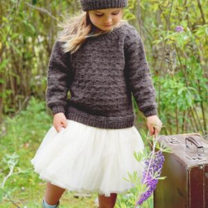 Little Cupcakes 8ply Avery Sweater and Hat