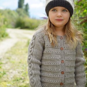 Little Cupcakes 8ply McKenna Cardi and Hat
