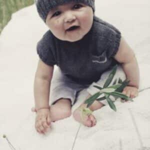 Baby Cakes 4ply Emmerson Vest and Hat