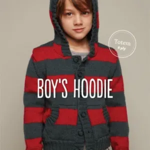 TAYC Patons 8ply Boys Hoodie