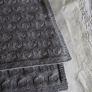 Baby Cakes 8ply Polka Dot Blanket