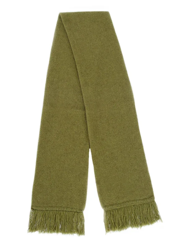 Lothlorian Possum & Merino Scarf - Olive