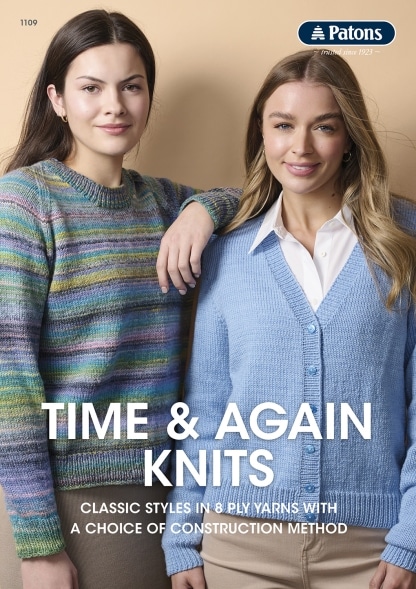 TAYC Patons 8ply Time and Again Knits