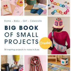 TAYC Patons 8ply Big Book of Small Projects - Crochet