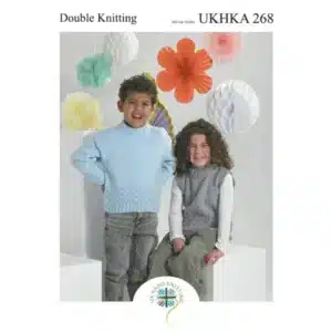 UKHKA 268 8ply Sweater and Slipover