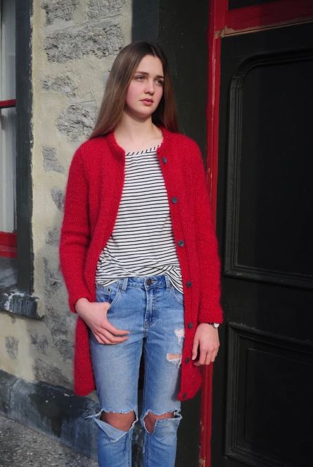 Touch Yarns - Long Mohair Cardigan 099
