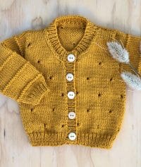 Touch Yarns 8ply September Eyelet Cardi 123