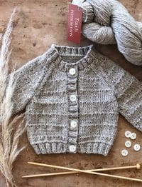 Touch Yarns 8ply Scrubby Hill Cardigan 143