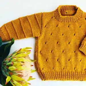 Touch Yarns 8ply Eyelet Jumper 122