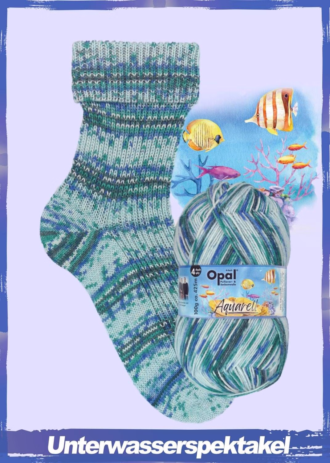 Opal Sock Print 4ply 11535