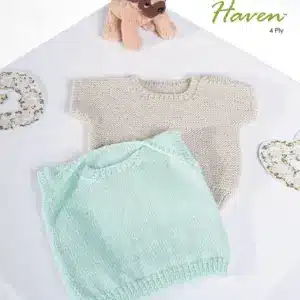 Naturally K642 4ply Baby Vest