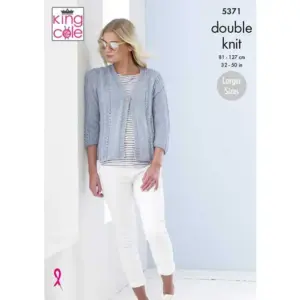 King Cole 8ply Ladies Cardigans