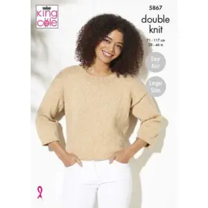 King Cole 8ply Sweater & Top