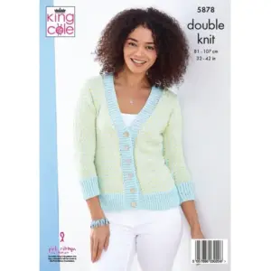 King Cole 8ply Cardigans & Top
