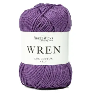 Wren Cotton 8ply Plum