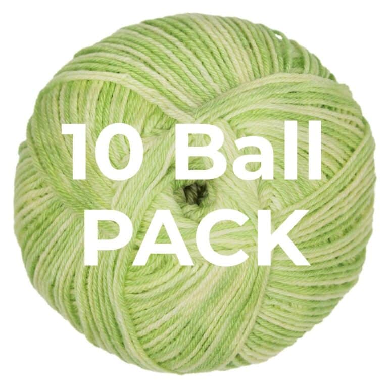 Merino Soft 4ply Cucumber Crush 10pack
